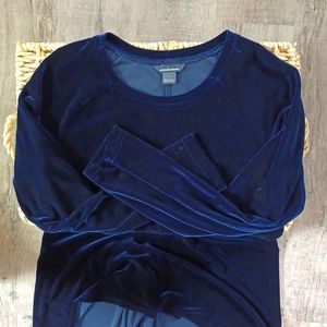 MODA INTERNATIONAL Velvet Longsleeve Dress